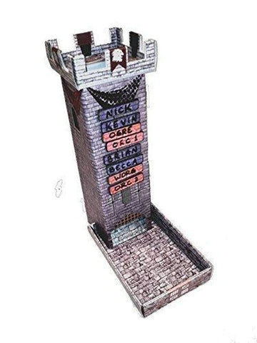 Dice Tower Role 4 Initiative: Castle Keep Dice Tower with Magnetic Turn Tracker