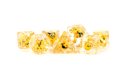Dice Metallic Dice Co: Poly 7 Set Inclusions