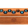 Dice Case Metallic Dice Co: Wood Vault
