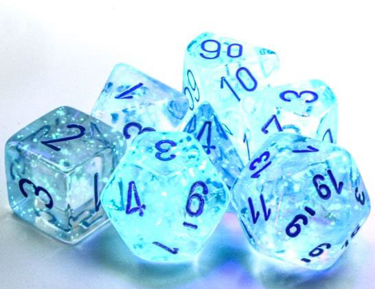 Dice Chessex: D10 Borealis Luminary Set of 10