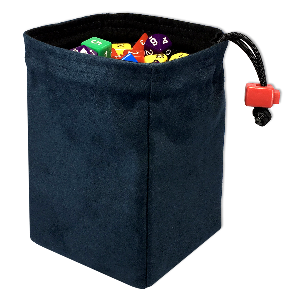 Dice Bag Red King: Suede