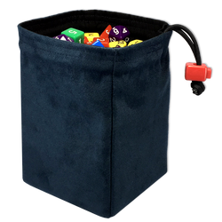 Dice Bag Red King: Suede