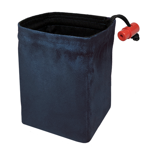 Dice Bag Red King: Suede