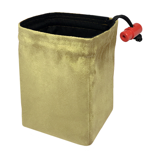 Dice Bag Red King: Suede