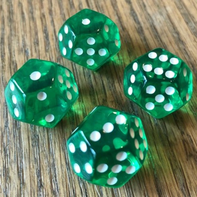 Dice DoubleSix Translucent