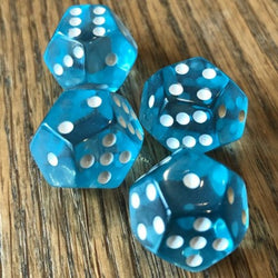 Dice DoubleSix Translucent