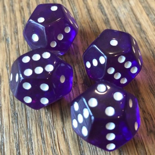 Dice DoubleSix Translucent