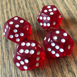 Dice DoubleSix Translucent