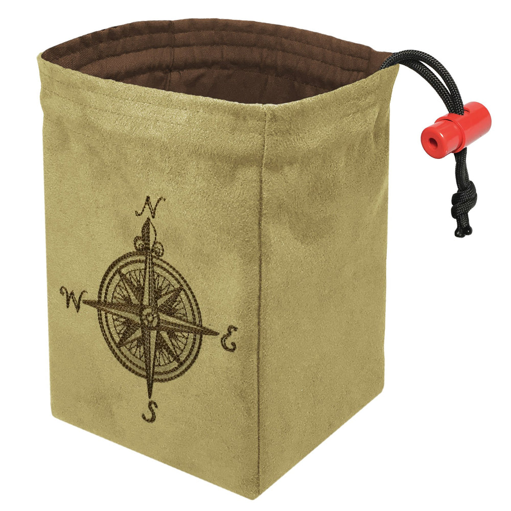 Dice Bag Red King: Embroidered