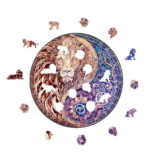 Puzzle Craft-Hub: Lion Yin Yang
