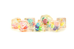 Dice Metallic Dice Co: Poly 7 Set Inclusions