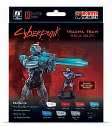 Paint Set Cyberpunk: Trauma Team - Exclusive Doc Salvage Mini