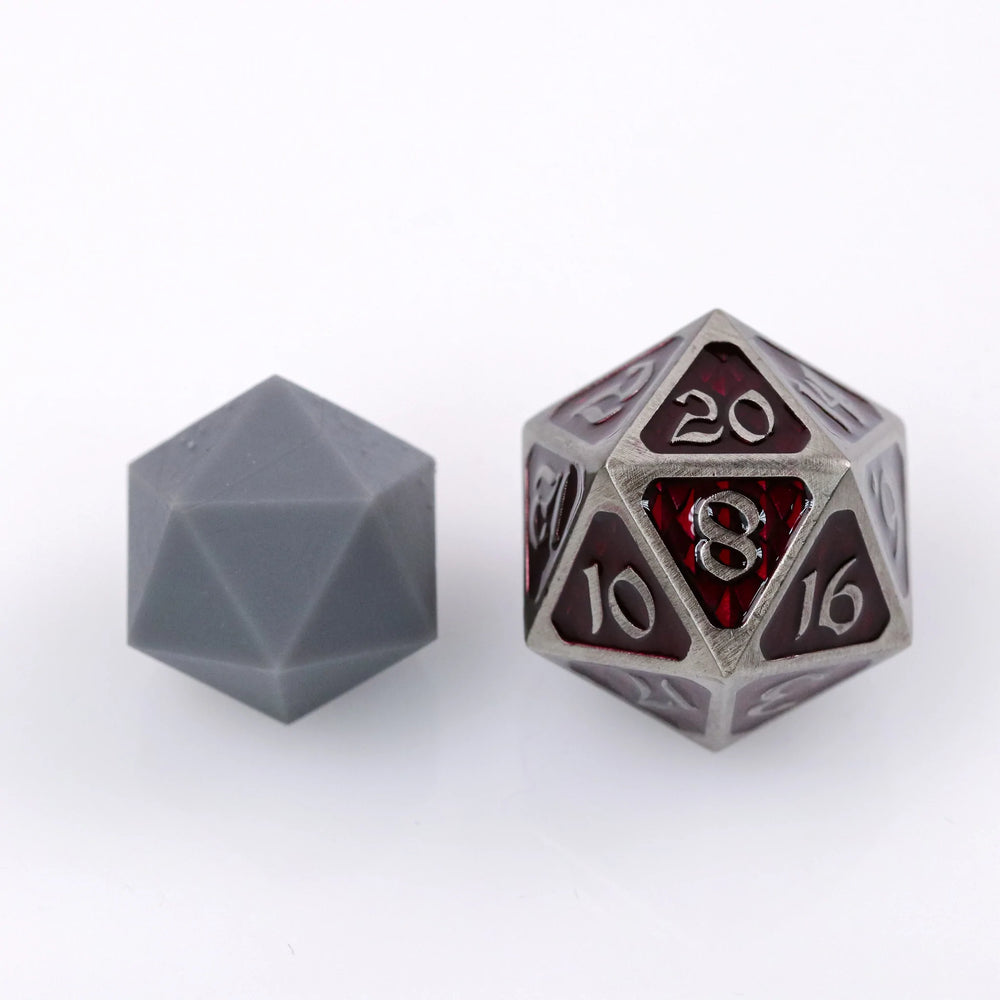 Dice DieHard Dice: Dire D20 Drakona Gemtooth