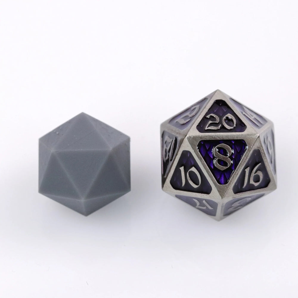 Dice DieHard Dice: Dire D20 Drakona Gemtooth