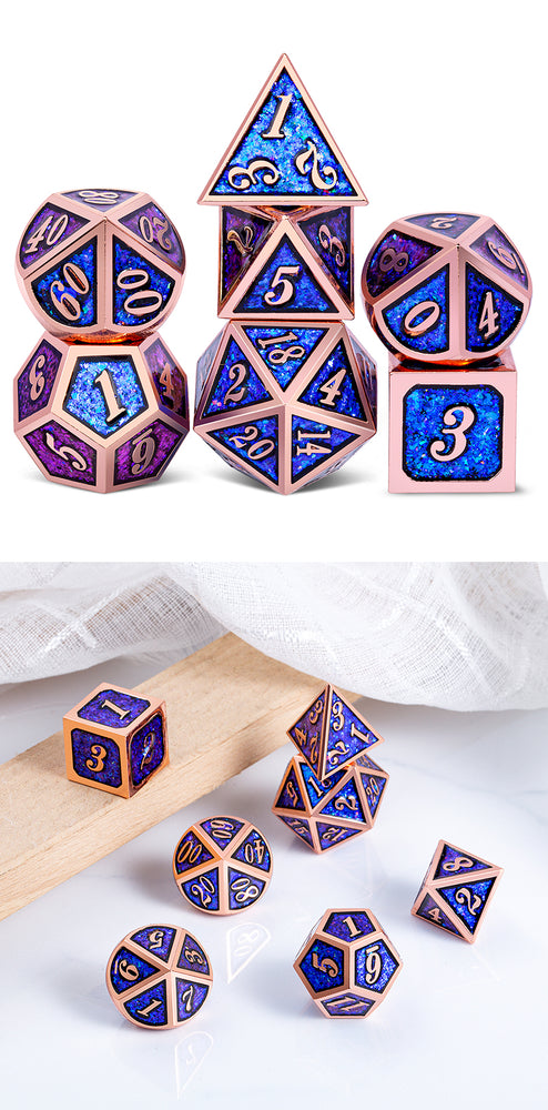 Dice DAD: Poly 7 Set Color Shifting