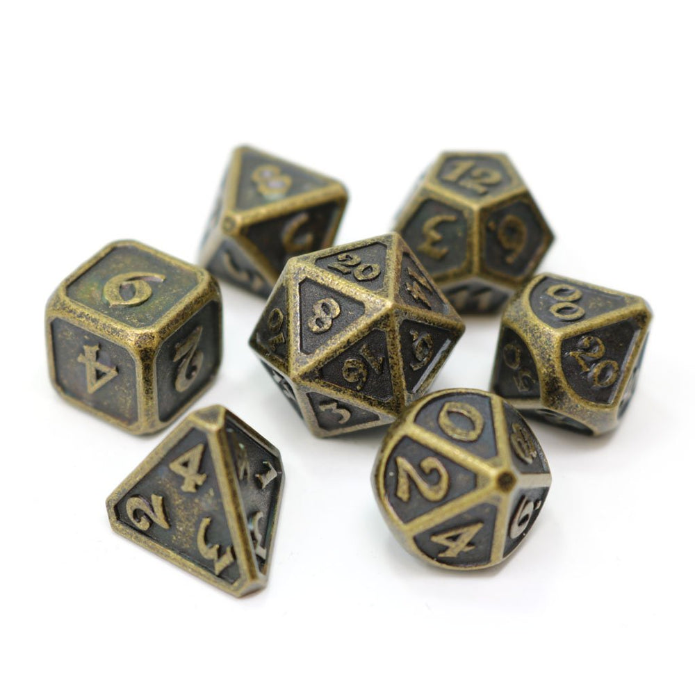 Dice DieHard Dice: Poly 7 Set Metal Mythica Dark