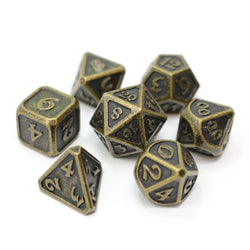 Dice DieHard Dice: Poly 7 Set Metal Mythica Dark