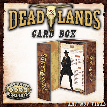 Deadlands The Weird West: Card Box