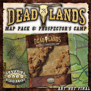 Deadlands The Weird West: Map Pack 6: Prospector's Camp