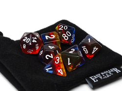 Dice Easy Roller: Poly 7 Set Layered w/Bag