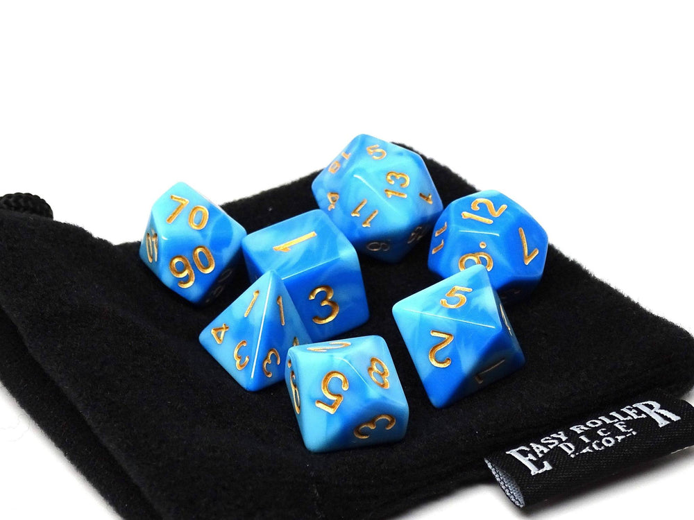 Dice Easy Roller: Poly 7 Set w/Bag