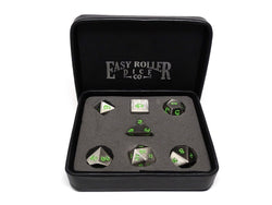 Dice Easy Roller: Poly 7 Set Legendary Silver