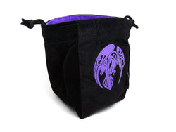 Dice Bag Easy Roller: Large Reversible Microfiber Self-Standing