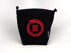Dice Bag Easy Roller: Large Reversible Microfiber Self-Standing