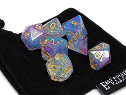 Dice Easy Roller: Poly 7 Set Frozen w/Bag
