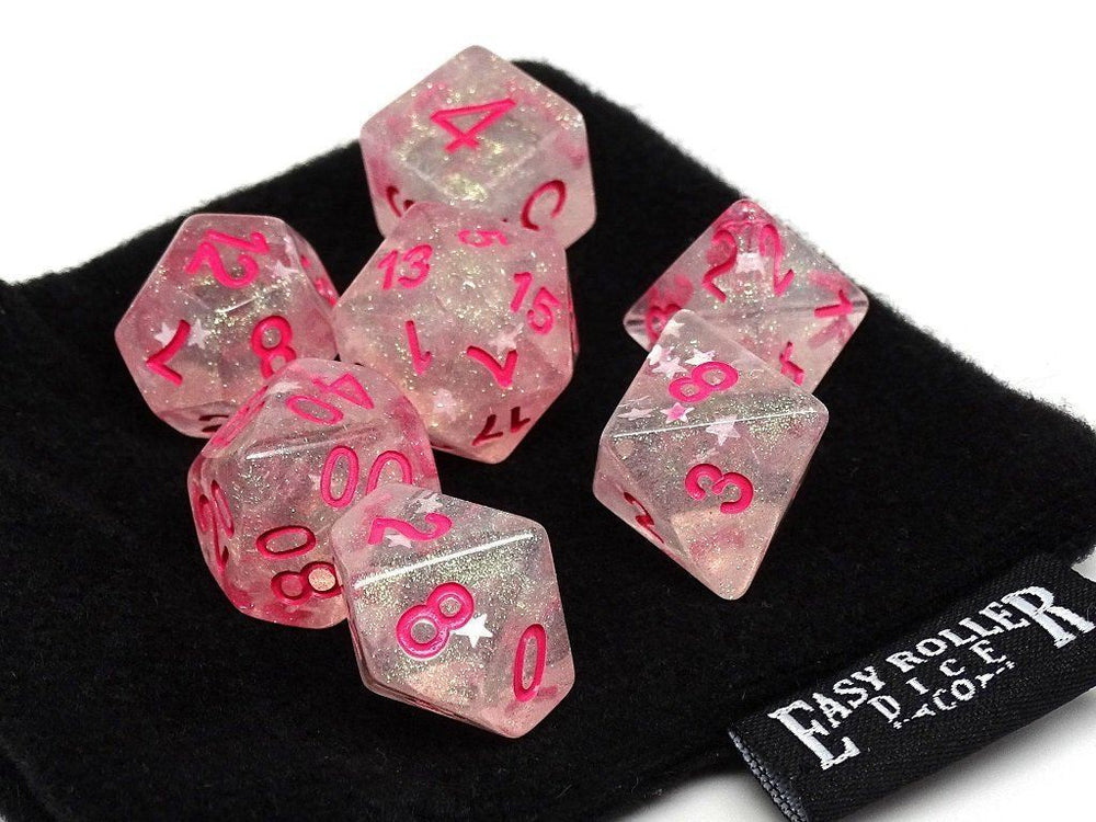 Dice Easy Roller: Poly 7 Set Frozen w/Bag