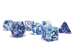 Dice Easy Roller: Poly 7 Set Starburst w/Bag