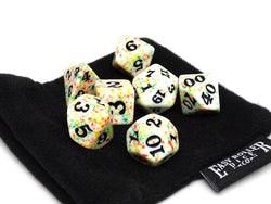 Dice Easy Roller: Poly 7 Set Spray w/Bag
