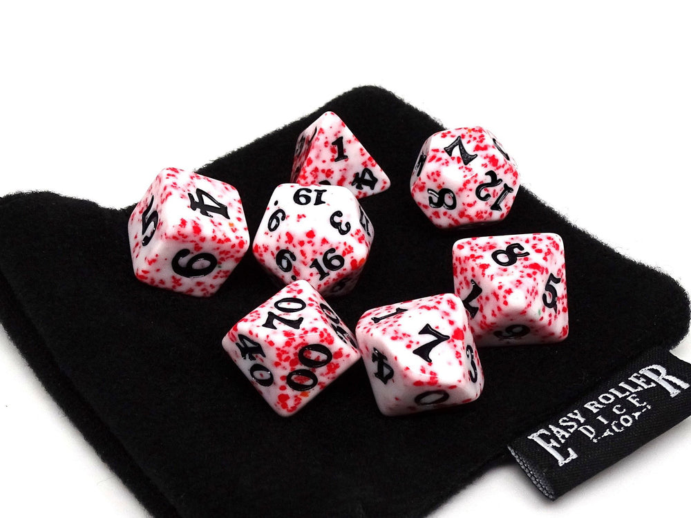 Dice Easy Roller: Poly 7 Set Spray w/Bag