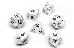 Dice Easy Roller: Poly 7 Set Stone - Signature Font