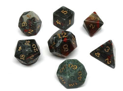 Dice Easy Roller: Poly 7 Set Stone - Signature Font
