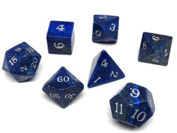 Dice Easy Roller: Poly 7 Set Stone - Signature Font