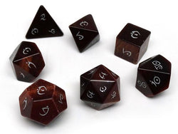 Dice Easy Roller: Poly 7 Set Stone - Elvenkind Font