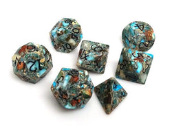 Dice Easy Roller: Poly 7 Set Stone - Wizard