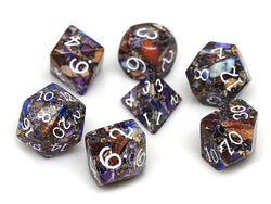 Dice Easy Roller: Poly 7 Set Stone - Wizard