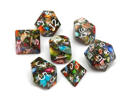 Dice Easy Roller: Poly 7 Set Stone - Wizard