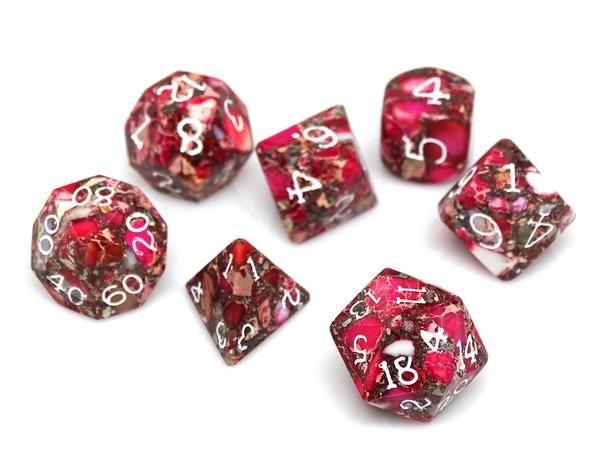 Dice Easy Roller: Poly 7 Set Stone - Wizard