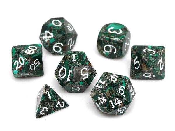 Dice Easy Roller: Poly 7 Set Stone - Wizard