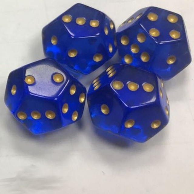 Dice DoubleSix Translucent