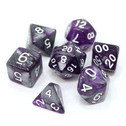 Dice DieHard Dice: Poly 7 Set Acrylic Crystal
