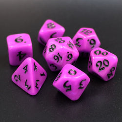 Dice DieHard Dice: Poly 7 set Elessia