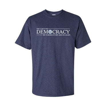 T-Shirt Offworld: Democracy Off/On