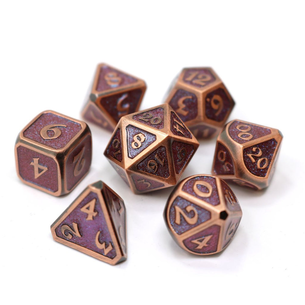 Dice DieHard Dice: Poly 7 Set Metal Dreamscape