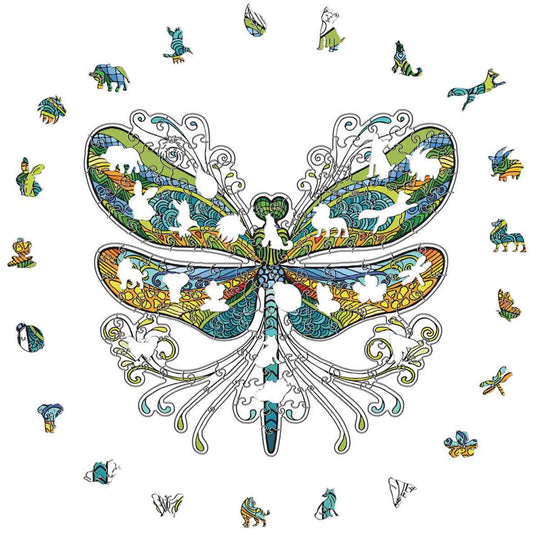 Puzzle Craft-Hub: Dragonfly