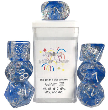 Dice Role 4 Initiative: Poly 7 Set Diffusion Happy Holi-Dice