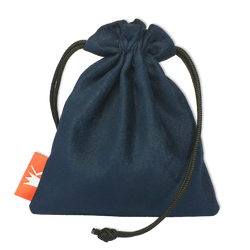 Dice Pouch Red King: Suede
